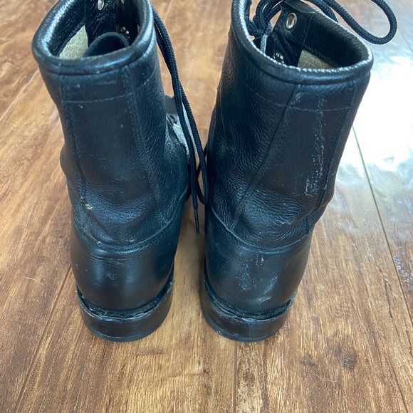 Vintage roper lace up boots - Picture 4 of 8